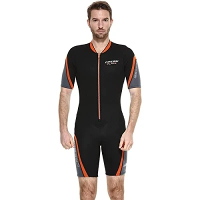 Image of Cressi Playa Man Shorty Wetsuit 2.5mm Stretch Neoprene Men&#039;s Wetsuits