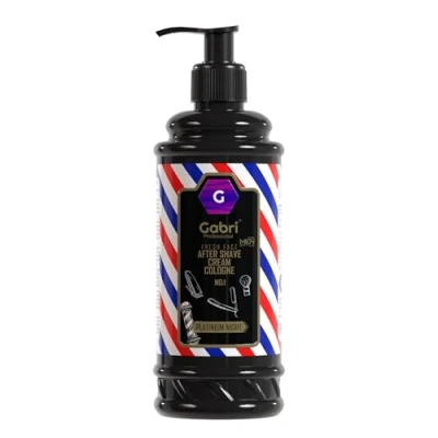 Image of Gabri After Shave Cream &amp; Cologne 2in1 400ml Lotion for Men Moisturising Face Fresh Relaxing Refreshing (Platinum Night)