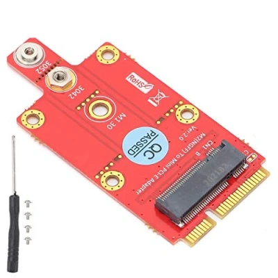 Image of Mini PCIe M.2 Adapter, Key B to PCI E Adapter Card Wireless Network Converter for Laptop/Desktop/PC