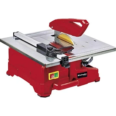 Image of Einhell Fliesenschneidmaschine TC 800 (800 W, 2.950 min 1, neigbarer Edelstahltisch mit Winkelskala, verstellbarer Winkelanschlag, Parallelanschlag Skala, inkl. Diamanttrennscheibe Ø 180)