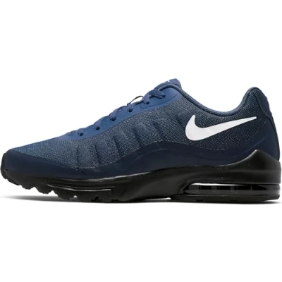 Image of Nike Men&#039;s Air Max Invigor Basketball Shoe, Obsidian White Mystic Navy Black, 6 UK
