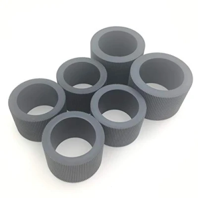 Image of OKLILI 1SET 1428101 142 8101 Pickup Roller Feed Tire Compatible with Kodak i2900 i3000 i3200 i3250 i3450 i3400 i3500 Scanner
