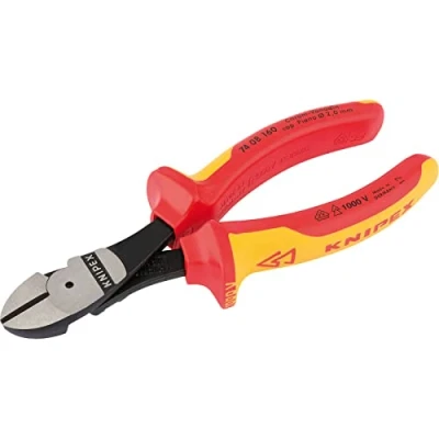 Image of Knipex 32022 160mm Fully Insulated High Leverage Diagonal Side Cutters