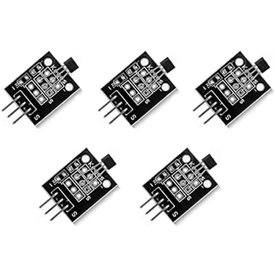 Image of Fasizi 5pcs Hall Effect KY 003 Magnetic Sensor Module DC 5V For Arduino PIC AVR Smart Cars