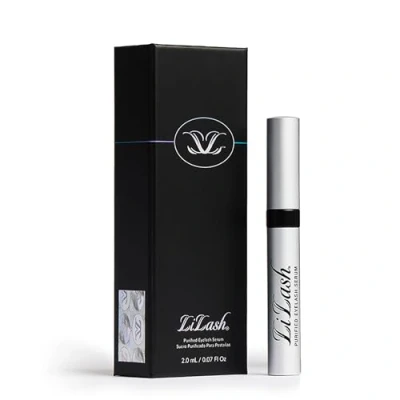 Image of LiLash Purified Eyelash Physician Formulated Serum for Fuller &amp; Longer Looking Eyelashes Natural Enhancer Safe Sensitive Eyes Contact Lens Wearers 90 Day Supply (2mL)