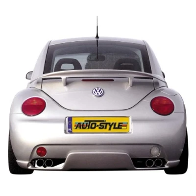 Image of AUTO STYLE Trunk spoiler compatible with Volkswagen New Beetle 1997 2001, greybrown