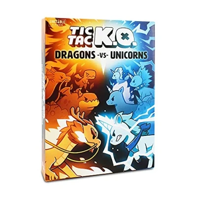 Image of Unstable Games Tic Tac KO Dragons VS Unicorns EN