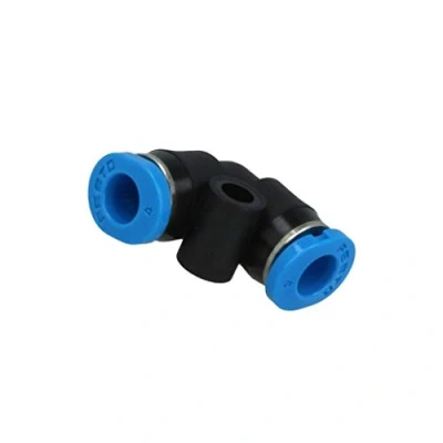 Image of Festo QSML 4 QSM Mini Series Push in L Connector, mm Tube x Connector