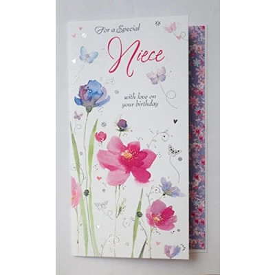 Image of For a Very Special Niece with love on your Birthday Religious Christian / Catholic