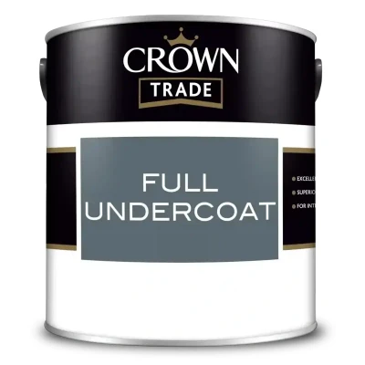 Image of Crown Trade Full Undercoat, White 5L