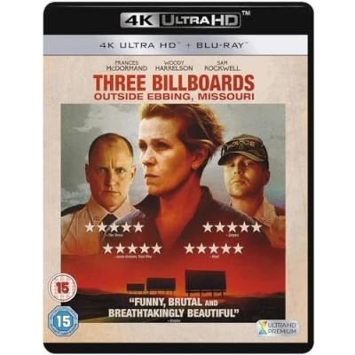 Image of Three Billboards Outside Ebbing, Missouri [4K Ultra HD + Blu Ray] [2018]