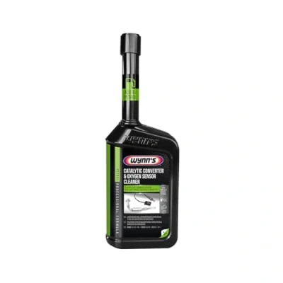 Image of Wynn&#039;s 1831087 25692 Catalytic Converter and Oxygen Sensor Cleaner for Petrol, Black