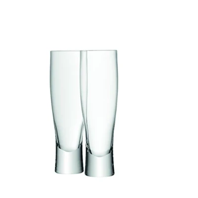 Image of LSA Bar Lager Glass Set Of Two
