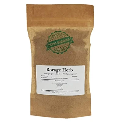 Image of Herba Organica Borage Herb Borago Officinalis L Herbal Tea (50g)