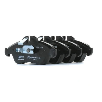 Image of 2D0698151, 2D0698151C Brake pad set VALEO 301044 FIRST Front Axle excl. wear warning contact without anti squeak plate MERCEDES BENZ: Sprinter 3 T Van