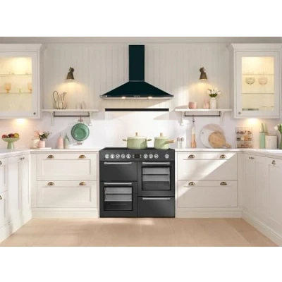 Image of LEISURE Cookmaster CK100C210T Electric Ceramic Range Cooker Anthracite, Black