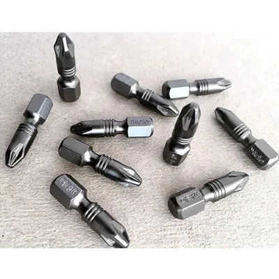 Image of Felo 4 Impact PZ2 x 25mm Screwdriver Bits Tic Tac Box of 10