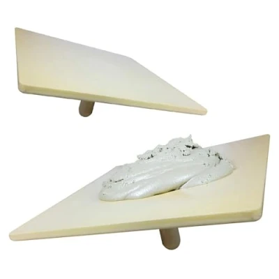 Image of Poly PLASTERING Float Rendering Trowel Polyurethane Plaster Builder Hawk 330MM