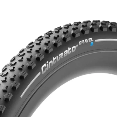 Image of Pirelli Cinturato Gravel S Bike Tyre, Size 45 622, Black