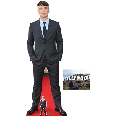 Image of Fan Pack Cillian Murphy Lifesize and Mini Cardboard Standup Plus 20cm x 25cm Star Photo