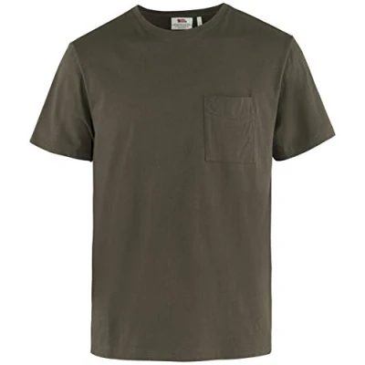 Image of FJALLRAVEN F87042 633 Övik T Shirt M Dark Olive XL