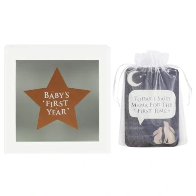 Image of Baby&#039;s First Year Milestone Cards &amp; Box
