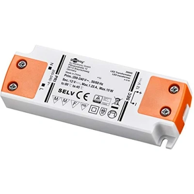 Image of Goobay 30005 LED Transformer, 12 V (DC)/15 W