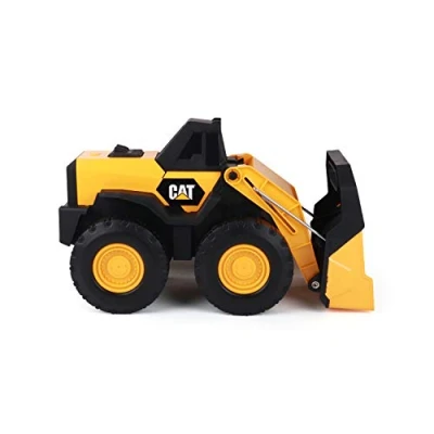 Image of CatToysOfficial CAT 16&quot; Steel Wheel Loader Construction Toys, Built to Last and Ideal For Boys Ages 3+ Outdoors Gifts &amp; Toys Action Vehicles Kids, Yellow
