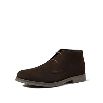Image of Geox Men&#039;s Uomo Claudio a Shoes, Dk Coffee, 11 UK