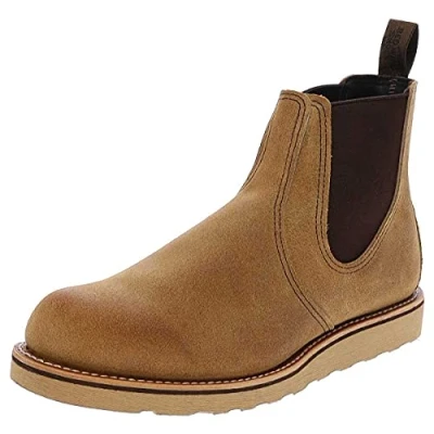 Image of Classic Suede Leather Men&#039;s Ankle Chelsea Boots