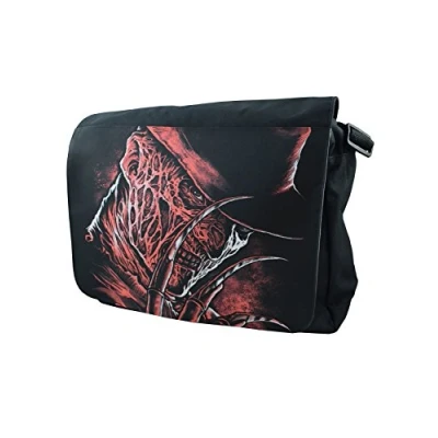 Image of Freddy Horror Film Inspired Genuine Darkside Messenger Laptop Bag
