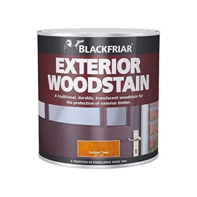 Image of Blackfriar BKFTEWSNB500 Traditional Exterior Woodstain, 500 ml, Nut Brown