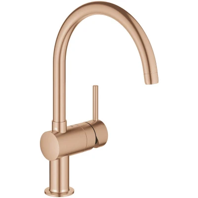 Image of Grohe Minta Single Lever Sink Mixer Brushed Warm Sunset (32917DL0)