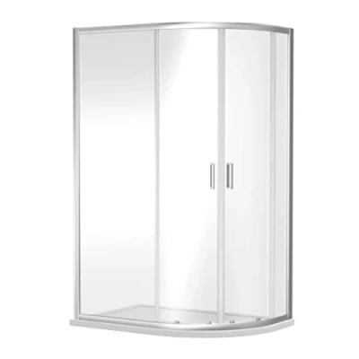 Image of Luxura Offset Quadrant Shower Enclosure 1200 x 800mm (Left Hand) 6mm