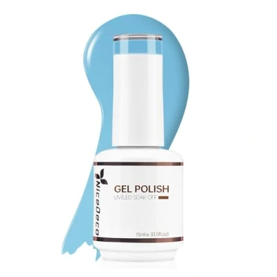Image of Nicedeco Gel Nail Polish, 15ml UV/LED Soak Off Polish Art Manicure Pedicure, Salon &amp; Home Use Long Lasting Easy to Apply 257