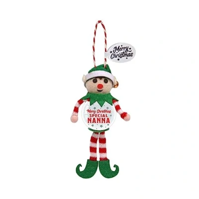 Image of Personalised Snowglobe tree decoration (Special Nanna)