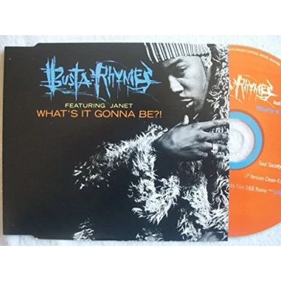 Image of Busta Rhymes What&#039;s It Gonna Be?! 1999 UK CD single 7559 63762 2
