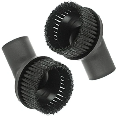 Image of SPARES2GO Mini Dusting Brush Compatible with Numatic Henry &amp; Hetty Vacuum Cleaner (Pack of 2 Brushes, 32mm)
