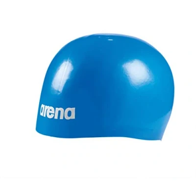 Image of Arena Unisex Molded Pro II USA Swim Cap for Adults Comfortable Tight Fit Pool Training and Racing Accessory, Royal, One Size