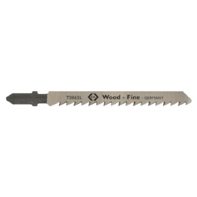 Image of C.K Jigsaw Blades For Wood Card Of 5, wood, Fast Clean Cuts