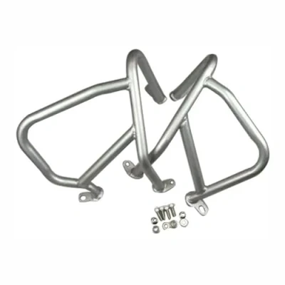 Image of Bumper Block Protection Decor For BMW R1200RS R1200 R RS 2015 2018 Motorcycle Highway Engine Guard Crash Bars Stunt Cage Frame Protector Bar(Silver)
