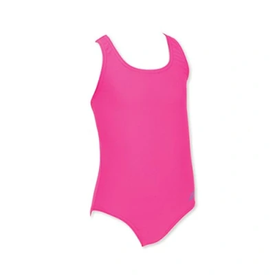 Image of Zoggs Girls Bellambie Actionback Swimming Costume Pink, 20&quot; 1 Yr Inch, Year EU