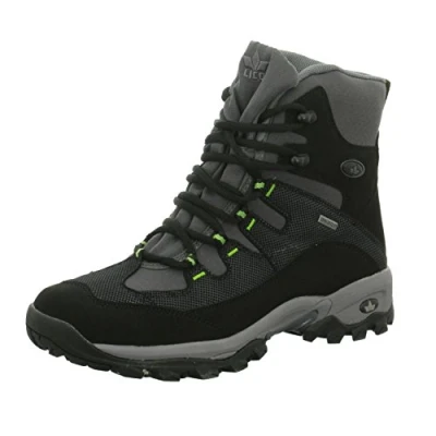 Image of Lico Men&#039;s Glacier Snow Boots, Black (Anthrazit/Schwarz Anthrazit/Schwarz), 12 UK