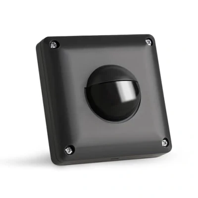 Image of SEBSON PIR Sensor Light Switch Outdoor IP65 Wall Flush Mounted, Programmable, Range 10m/190 Infrared Motion for LED Lights, 3 Wire, Installation 53x53x23mm