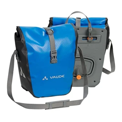 Image of Vaude Waterproof Unisex Outdoor Bike Bag available in Blue 28 Litres
