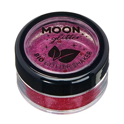 Image of Biodegradable Eco Glitter Shakers by Moon Dark Rose Cosmetic Bio Festival Makeup for Face, Body, Nails, Hair, Lips 5g