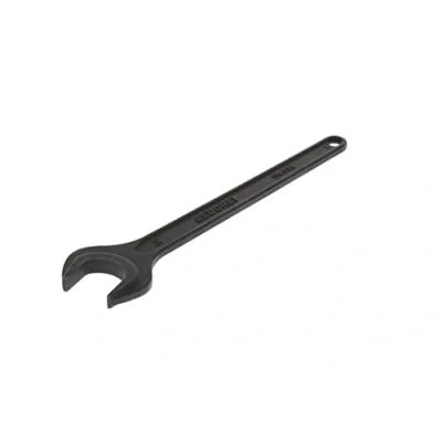 Image of GEDORE Single Open Ended Spanner 36 mm with Hanging Hole, Vanadium Steel, Anti Glare Look, Manganese Phosphated, According to DIN 894