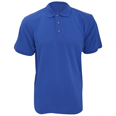 Image of Kustom Kit Workwear Mens Short Sleeve Polo Shirt (L) (Royal Blue)