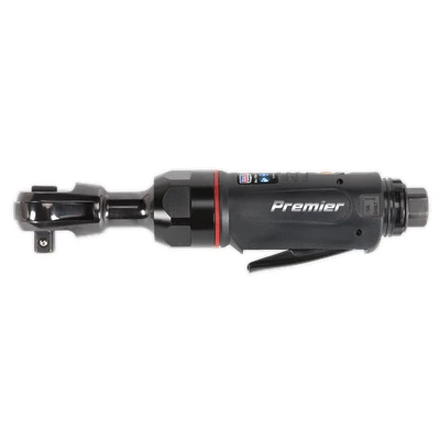 Image of Sealey Premier Air Ratchet Wrench Mini 3/8&quot;Sq Drive