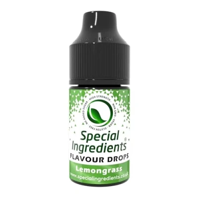 Image of Lemongrass Flavour Drop 500ml Highly Concentrated Versatile Food Flavouring Vegan, Non GMO, Gluten Free